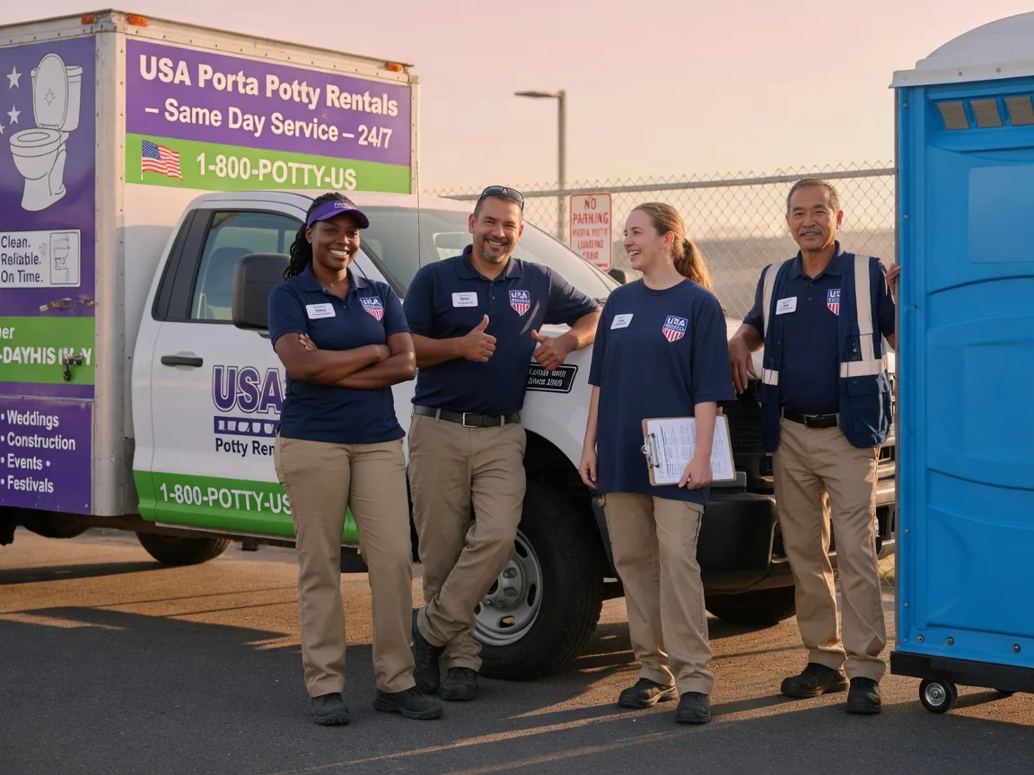 Porta Potty Rental company in New Hampshire, OH